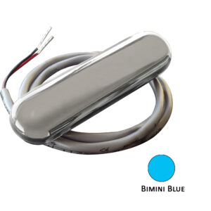 Shadow-Caster Courtesy Light w/2' Lead Wire - 316 SS Cover - Bimini Blue - 4-Pack 6 62544XL