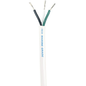 Ancor White Triplex Cable - 16/3 AWG - Round - 250' 7 62578XL