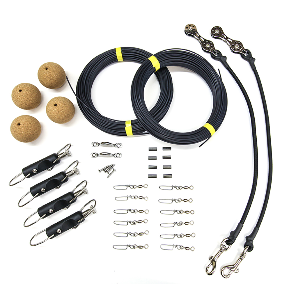 Tigress Ultimate Rigging Kit - 400lb Black Mono 6 63278XL