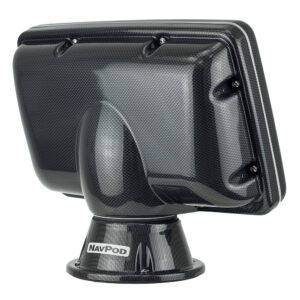NavPod PP4808 PowerPod Pre-Cut f/Simrad NSS8/B&G Zeus Touch 8 - Carbon Black 6 63993XL