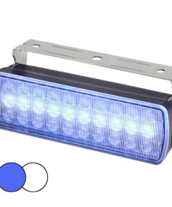 Hella Marine Sea Hawk XL Dual Color LED Floodlights - Blue/White LED - Black Housing