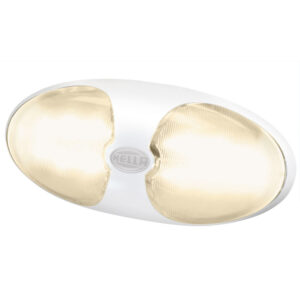 Hella Marine DuraLED 12 Interior/Exterior Lamp - Warm White LED - White Housing 6 65425XL