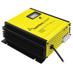 Samlex 15A Battery Charger - 12V - 3-Bank - 3-Stage w/Dip Switch & Lugs 7 67187XL