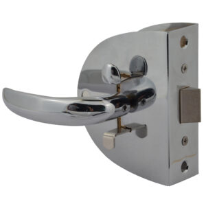 Southco Compact Swing Door Latch - Chrome - Non-Locking 6 67415XL