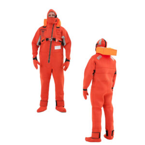 VIKING Immersion Rescue I Suit USCG/SOLAS w/Buoyancy Head Support - Neoprene Orange - Adult Universal 6 67974XL