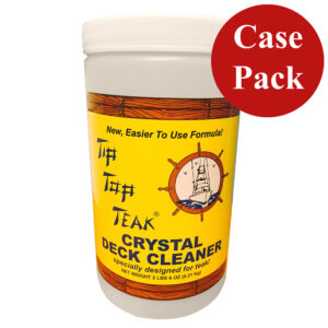 Tip Top Teak Tip Top Teak Crystal Deck Cleaner - Quart (2lbs 6oz) - *Case of 12* 6 68122XL