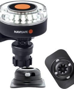 Navisafe Navilight 360° 2NM White w/Navimount Base & RIB Mount - Black