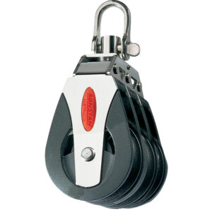 Ronstan Series 40 Ball Bearing Block - Triple - Swivel Head 6 70618XL