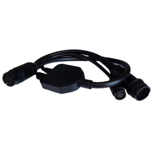 Raymarine Adapter Cable 25-Pin to 25-Pin & 7-Pin - Y-Cable to RealVision & Embedded 600W Airmar TD to Axiom RV 6 71493XL