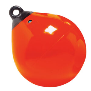 Taylor Made 21" Tuff End™ Inflatable Vinyl Buoy - Orange 6 72368XL