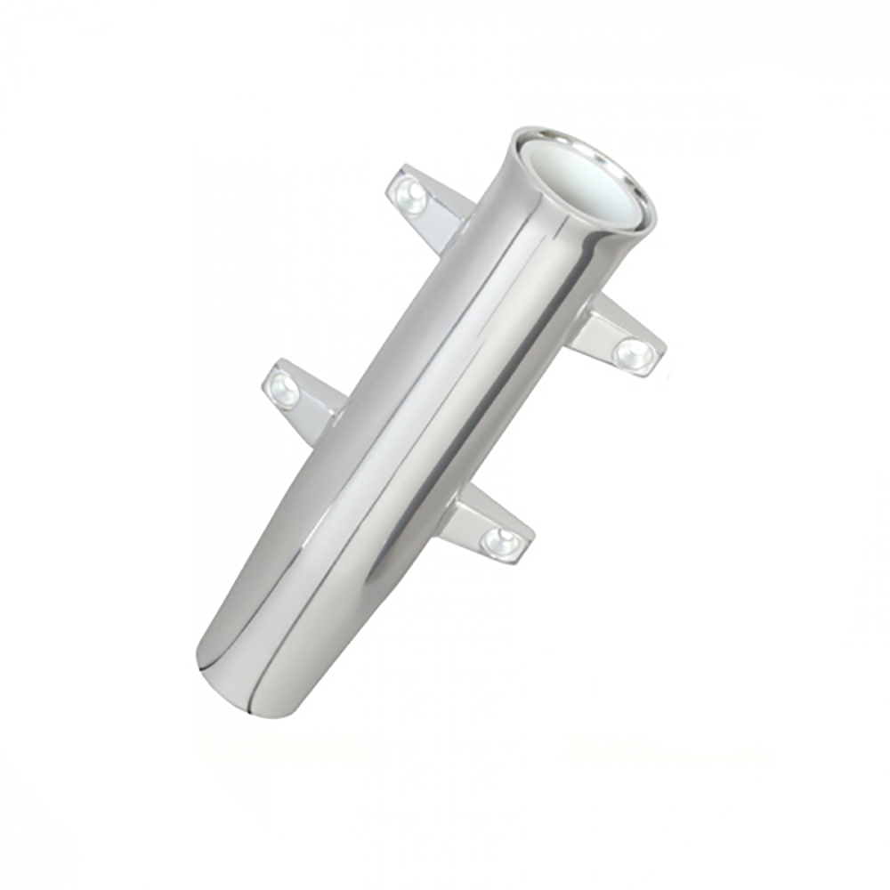 Lee's Aluminum Side Mount Rod Holder - Tulip Style - Silver Anodize 6 72953XL