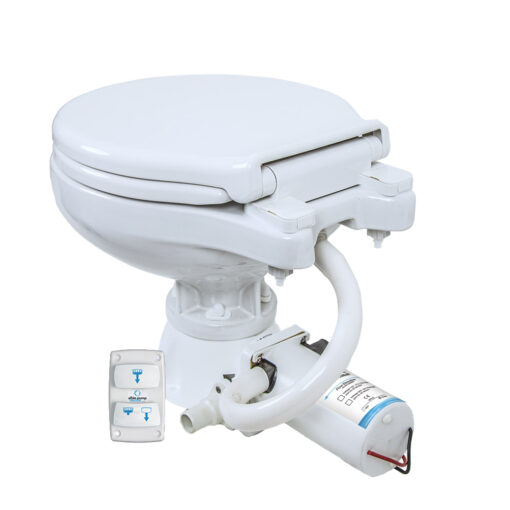 Albin Group Marine Toilet Silent Electric Compact - 24V - Image 2