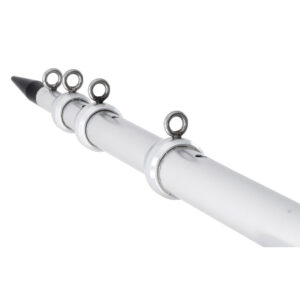Tigress XD Telescoping Aluminum Outrigger Poles - 15' - 1-1/8" OD Silver 4 74872XL