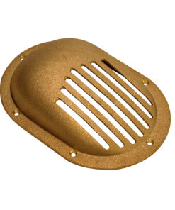 GROCO Bronze Clam Shell Style Hull Strainer w/Mount Ring f/Up To 2-1/2" Thru Hull