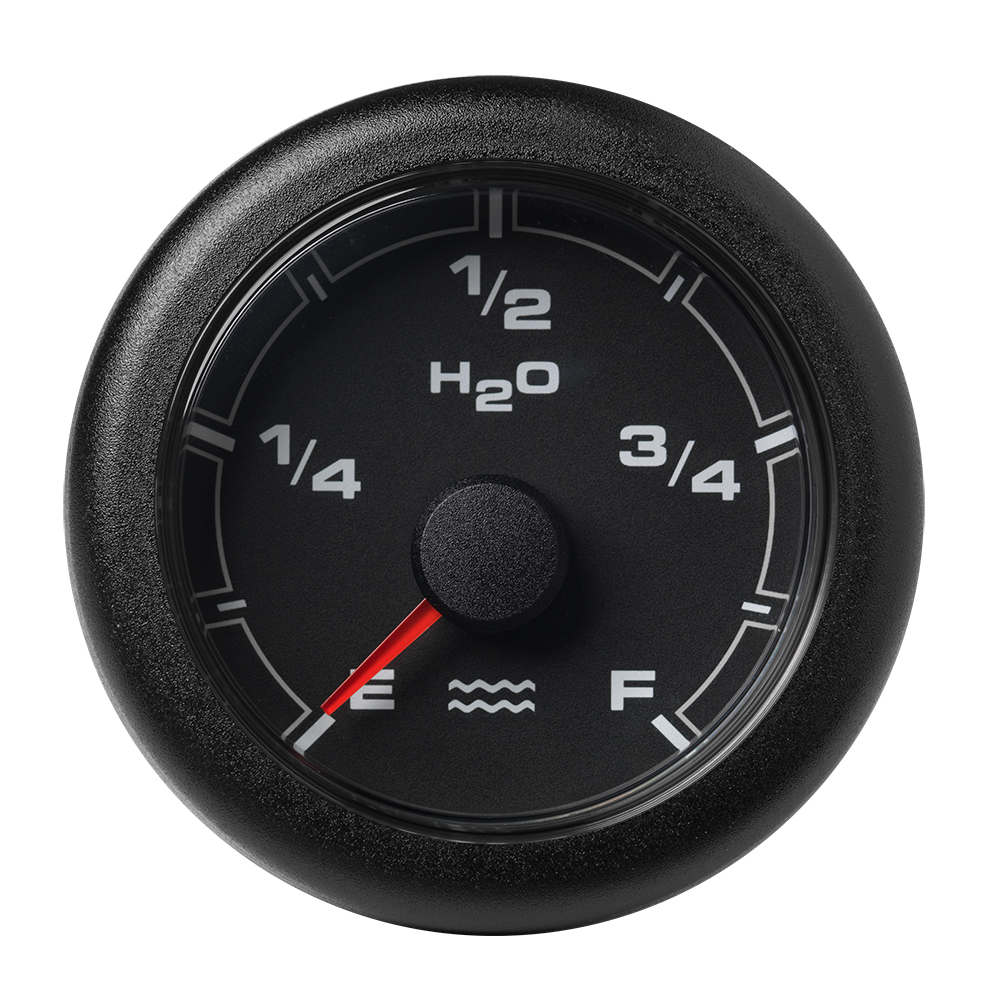 Veratron 52MM (2-1/16") OceanLink Fresh Water Gauge - Black Dial & Bezel 6 76337XL