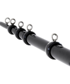 Tigress XD Telescoping Aluminum Outrigger Poles - 18' - 1-1/2" OD - Black