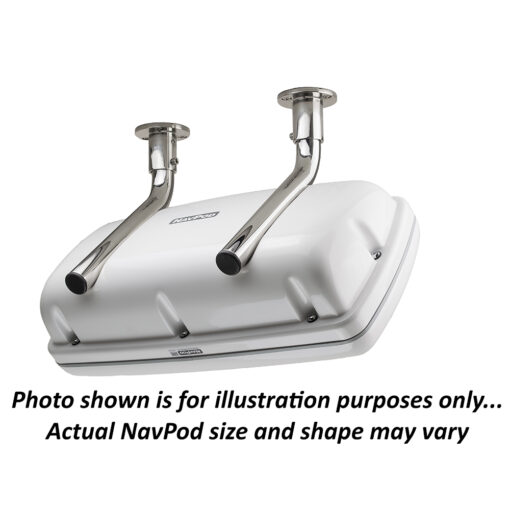 NavPod GP1500-32 SystemPod Pre-Cut f/Simrad NSS7 evo3/B&G Zeus3 7 & Space f/9.5″ Wide Guard - Image 2