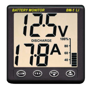 Clipper BM-1 LI Battery Monitor f/12V Lithium 4 81207XL