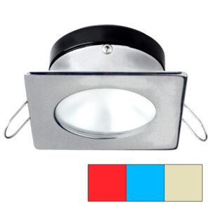 i2Systems Apeiron A1120 Spring Mount Light - Square/Round - Red, Warm White & Blue - Brushed Nickel 6 81411XL