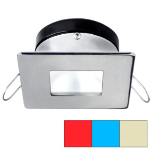 i2Systems Apeiron A1120 Spring Mount Light - Square/Square - Red, Warm White & Blue - Brushed Nickel 6 81413XL