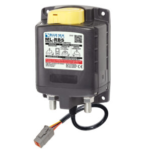 Blue Sea 7717100 ML-RBS Remote Battery Switch with Manual Control Auto Release & Deutsch Connector - 24V 6 81425XL