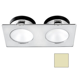 i2Systems Apeiron A1110Z - 4.5W Spring Mount Light - Double Round - Warm White - Brushed Nickel Finish 6 82294XL