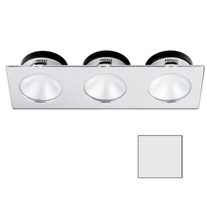 i2Systems Apeiron A1110Z - 4.5W Spring Mount Light - Triple Round - Cool White - Brushed Nickel Finish 6 82295XL