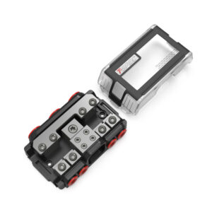 T-Spec VPNB4 MANL 4 Position All-In-One Distribution Block w/Cover 7 89490XL