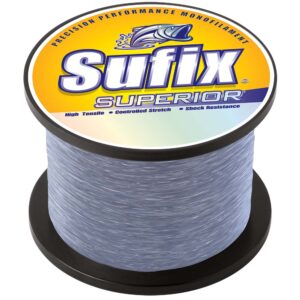 Sufix Superior Smoke Blue Monofilament - 30lb - 7895 yds 6 90323XL
