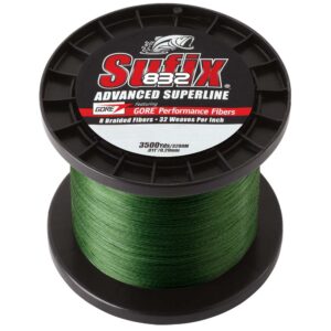 Sufix 832® Advanced Superline® Braid - 6lb - Low-Vis Green - 3500 yds 6 90739XL