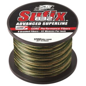 Sufix 832® Advanced Superline® Braid - 30lb - Camo - 1200 yds 6 90863XL