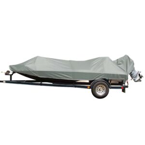 Carver Poly-Flex II Extra Wide Series Styled-to-Fit Boat Cover f/19.5' Jon Style Bass Boats - Grey 6 91160XL