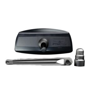 PTM Edge UCX-17 PRO Pontoon Mirror/Bracket Kit - Titanium Grey 6 93364XL