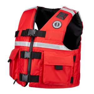 Mustang SAR Vest w/SOLAS Reflective Tape - Red - Large 7 93374XL