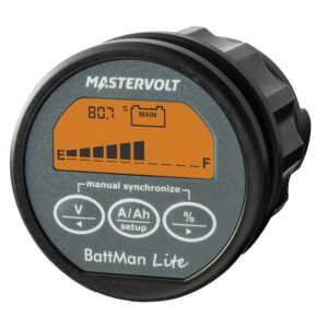 Mastervolt BattMan Lite Battery Monitor - 12/24V 7 93489XL