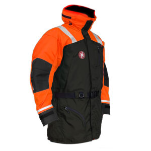 First Watch AC-1100 Flotation Coat - Hi-Vis Orange/Black - Medium 8 94494XL