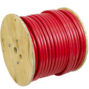 Pacer Red 4 AWG Battery Cable - 250' 6 94902XL