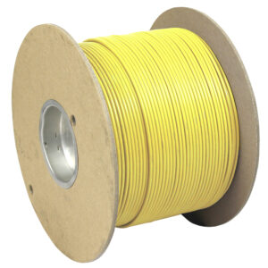 Pacer Yellow 14 AWG Primary Wire - 1,000' 6 95214XL