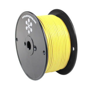 Pacer Yellow 12 AWG Primary Wire - 250' 6 95259XL
