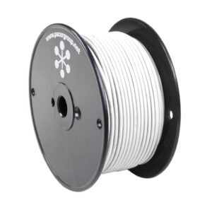 Pacer White 12 AWG Primary Wire - 250' 6 95264XL