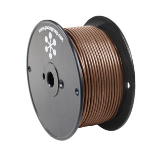 Pacer Brown 10 AWG Primary Wire - 250' 6 95317XL
