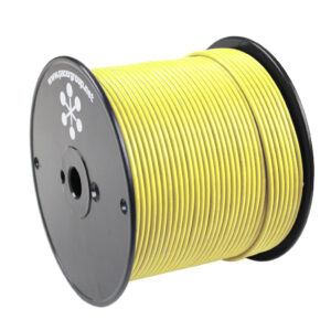Pacer Yellow 8 AWG Primary Wire - 500' 6 95364XL