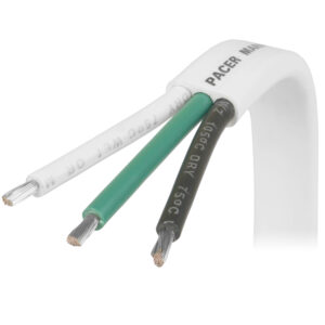 Pacer 14/3 AWG Triplex Cable - Black/Green/White - 500' 6 95521XL