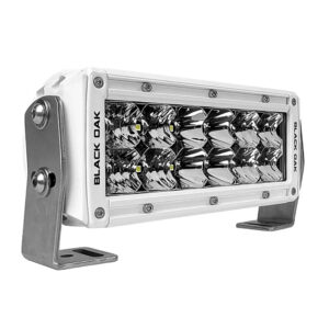 Black Oak Pro Series 3.0 Double Row 6" LED Light Bar - Combo Optics - White Housing 6 95813XL