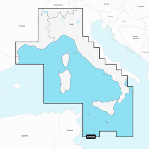 Garmin Navionics Vision+ NVEU012R - Mediterranean Sea, Central & West - Marine Chart 6 96217XL