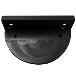 Lopolight Mounting Plate for X01 Series Vertical Sidelights - Black 6 97089XL