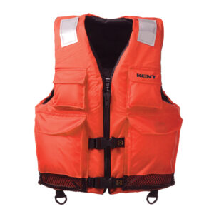 Kent Elite Dual-Sized Commercial Vest - S/M - Orange 6 98104XL