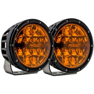 RIGID Industries 360 Series 6" Spot w/Amber Pro Lens - Pair 6 98722XL