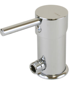 Scandvik Minimalistic Compact Single Level Mixer - Deck Mount - 3/8" & 1/2" Fittings