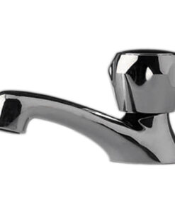 Scandvik Heavy-Duty Brass Basin Tap - Chrome Plated